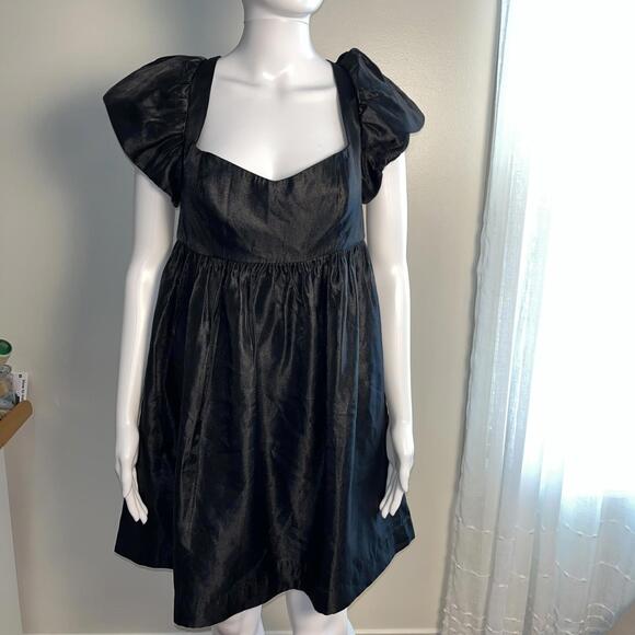 Free People Dresses & Skirts - New Free People Vita Dress Size 10 Black MSRP: $200